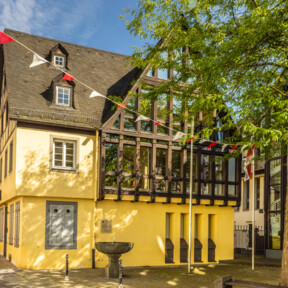 © Rheinland-Pfalz Tourismus GmbH, Dominik Ketz Mutter-Beethoven-Haus im Koblenzer Stadtteil Ehrenbreitstein © Rheinland-Pfalz Tourismus GmbH, Dominik Ketz