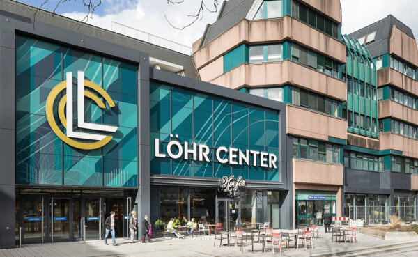 Frontansicht des Löhr Center in Koblenz © Koblenz-Stadtmarketing GmbH Frontansicht des Löhr Center in Koblenz © Koblenz-Stadtmarketing GmbH