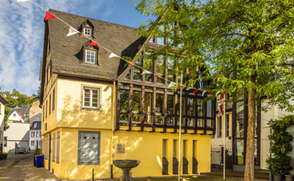 Mutter-Beethoven-Haus im Koblenzer Stadtteil Ehrenbreitstein © Rheinland-Pfalz Tourismus GmbH, Dominik Ketz Mutter-Beethoven-Haus im Koblenzer Stadtteil Ehrenbreitstein © Rheinland-Pfalz Tourismus GmbH, Dominik Ketz