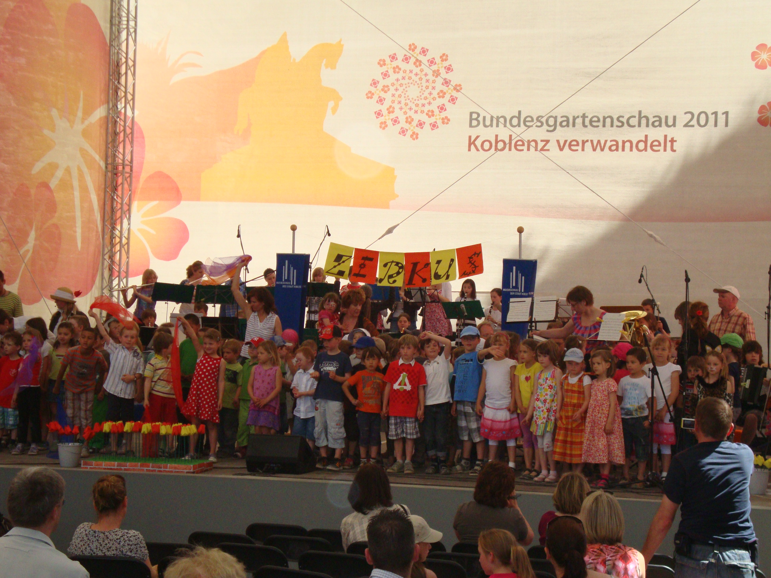 Kinderkonzert auf der Buga.jpg ©  Kinderkonzert auf der Buga 2011 ©