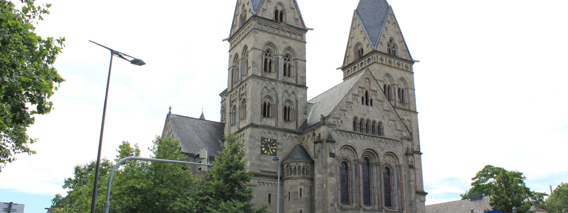 © Koblenz-Touristik GmbH Frontansicht der Herz-Jesu-Kirche in Koblenz © Koblenz-Touristik GmbH