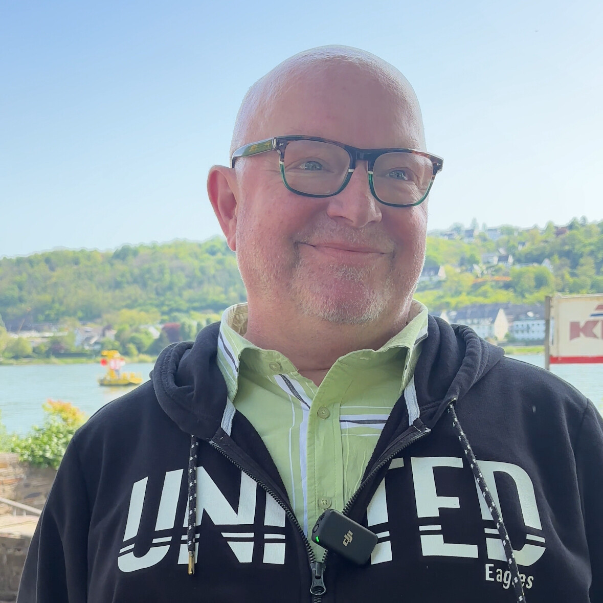 Portrait von Stefan Ohlwein © Koblenz-Touristik GmbH, Leon Werner Portrait von Stefan Ohlwein © Koblenz-Touristik GmbH, Leon Werner