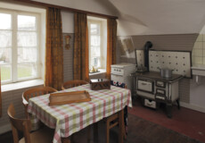 Nachgestaltete Küche für Führung Festungsschicksale © GDKE, Ulrich Pfeuffer