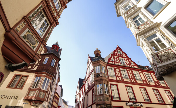 Die vier Türme © Koblenz-Touristik GmbH Johannes Bruchhof.jpg ©  Die vier Türme in der Innenstadt in Koblenz  ©