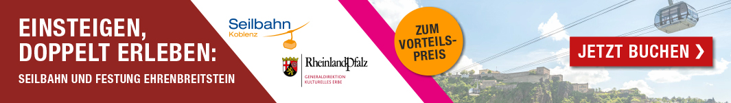 Kombi-Ticket Werbebanner © Koblenz-Touristik GmbH Kombi-Ticket Werbebanner © Koblenz-Touristik GmbH
