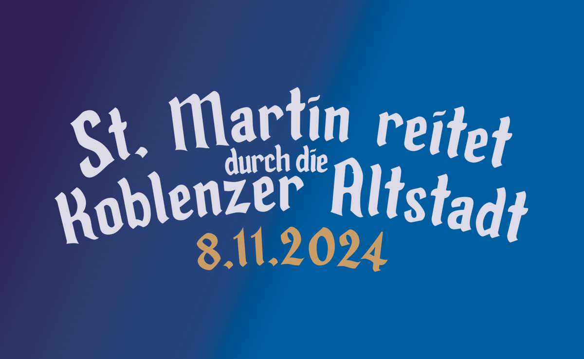 St. Martin reitet durch die Koblenzer Altstadt am 08.11.2024 © Koblenz-Touristik GmbH St. Martin reitet durch die Koblenzer Altstadt am 08.11.2024 © Koblenz-Touristik GmbH