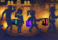 Kinder gehen mit Ihrer Laterne mit dem St. Martinsumzu mit © Koblenz-Touristik GmbH Kinder gehen mit Ihrer Laterne mit dem St. Martinsumzu mit © Koblenz-Touristik GmbH